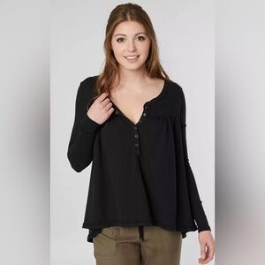 Free People Kai Thermal Henley Top